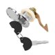 thumbnail image 3 of Motorcycle Scooter Metal Trunk Lock Tail Box Lock with Keys for Electric Motorcycles Scooter Storage Trunk Accessories, 3 of 4