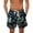 A-Green68, variant on JAJAHO Mens Hawaiian Sports Shorts Quick Dry Loose Fit Casual Drawstring Tropical Print Summer Beach Shorts Comfy Bottoms