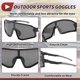 thumbnail image 5 of 1 juego de gafas de montar para motocicleta anti-reflejo de tri-acetato de celulosa, gafas de sol para deportes al aire libre para motocross, bicicleta de tierra, ATV, lente negra, marco negro y gris, 5 of 6