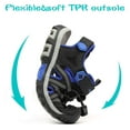 thumbnail image 4 of DREAM PAIRS Kids Girls Boys Soft Sole Crib Sandals Toddler Beach Sneakers Shoes 181108K BLACK/GREY/BLUE Size 5, 4 of 6