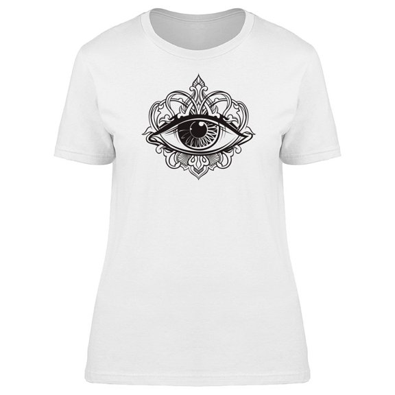 Elegant Ornated Eye Tee Women's -Image by Shutterstock