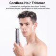 thumbnail image 2 of Graflsoa Rechargeable Matte Black Hair Clipper with 3 Guide Combs, Cleaning Brush, Charging Base & USB Cable, 800mAh Battery, Cordless Design for Men's Grooming, 2 of 6
