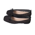 thumbnail image 4 of Woven Ballet Flats Shoes for Women Square Toe Dress Shoes with Bow Comfortable Slip On Flats Closed Toe Casual Mesh Dressy Shoes, 4 of 5