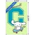 thumbnail image 3 of Hello Kitty and Friends: 24 College Letter - Cinnamoroll Wall Poster, 14.725" x 22.375", 3 of 5