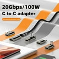 thumbnail image 4 of ziyahi Type-C to Type-C Adapter 100W High Power Charging Adapter for Mobile Phones Tablets Computers, 4 of 5