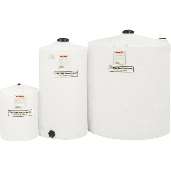 Snyder Industries 65 Gallon Plastic Vertical Dome Top Tank