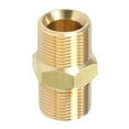 thumbnail image 1 of Solid Brass Garden Hose Quick Connect Pressure Washer Tap Adapter Accessory New, 1 of 6