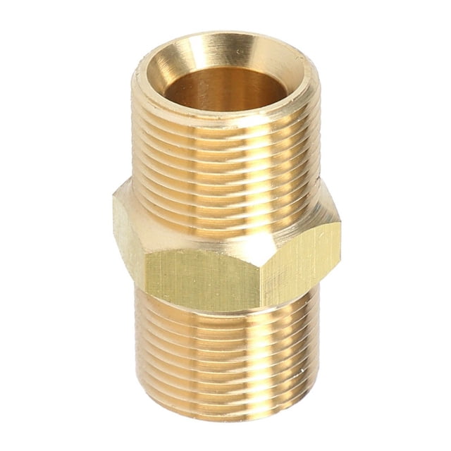 Solid Brass Garden Hose Quick Connect Pressure Washer Tap Adapter Accessory New