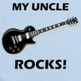 thumbnail image 2 of CafePress - My Uncle Rocks Body Suit - Baby Light Bodysuit, Size Newborn - 24 Months, 2 of 4