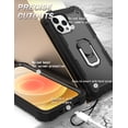 thumbnail image 7 of iPhone 12 Pro Case - Heavy Duty Hybrid Rugged Dual Layer Protective Shockproof Kickstand Cover with Ring Holder for Apple iPhone 12 Pro 6.1", A, 7 of 7