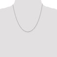 thumbnail image 2 of Leslie's 14K White Gold 1.1 mm Flat Cable Chain (Weight: 1.71 Grams, Length: 20 Inches), 2 of 5