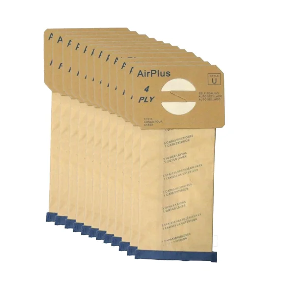 Replacement Part For Electrolux Upright Vacuum Paper Bags 1PK Twelve Bags # 138FP