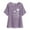Purple, variant on Women Clothing Womens Tops Plus Size Women's Clothing Plus Size Tops Women Short Sleeve V Neck Blouse Plus Size Summer Tops for Women