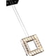 thumbnail image 2 of Candil Cristal Cuadrado Iluminacion Luz Vic Lampara colgante, 2 of 4