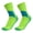 Green, variant on Men's/Women's Mid-Calf Hiking Socks – Moisture-Wicking, Quick-Dry Outdoor Socks for Camping, Trekking & Skiing, Blister-Resistant Cushioned Crew Socks (1 Pair)