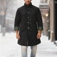 thumbnail image 2 of Manteau à Col Montant Style Rétro Décontracté Automne et Hiver pour Hommes, 2 of 4