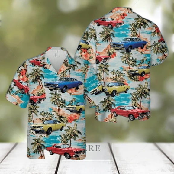 Dodge Super Bee 1969 1970 Hawaiian Shirt