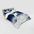 thumbnail image 3 of Ambesonne Fantasy Bedding Set 3 Pcs, Unicorn Animal, Twin, White Blue, 3 of 3