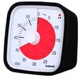 thumbnail image 3 of Temporizador visual con funda protectora, actualización de cuenta atrás de 60 minutos para niños y adultos, recordatorio de batería baja, herramienta de gestión del tiempo silenciosa (negro) Sincero Electrónica, 3 of 5