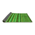 thumbnail image 2 of Ahgly Company Indoor Round Abstract Green Modern Area Rugs, 6' Round, 2 of 4
