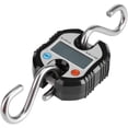 thumbnail image 1 of Báscula electrónica para equipaje Báscula electrónica para equipaje Báscula digital portátil con gancho de pantalla LCD 150 kg / 300 lb (negro) Adepaton YQ-0767, 1 of 9