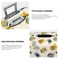 thumbnail image 3 of Fuzoiu Travel Elements Print Suitcase Cover,Washable Luggage Covers for Suitcase,Elastic Luggage Protector Cover,Scratch Resistant Travel Suitcase Covers-X-Large, 3 of 7