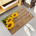 thumbnail image 5 of Sunflower Kitchen Decor Kitchen Rugs Set of 2 Rustic Kitchen Mats Rugs Non Skid Washable Anti Fatiguee Farmhouse Style Doormat Carpet for Bedroom Bathroom Living Room 19.7x31.5in+19.7x47.2in, 5 of 6