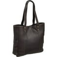 thumbnail image 4 of Le Donne Leather Double Strap Rivet Tote LD-2000, 4 of 6