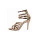 thumbnail image 3 of Sandalias TACONES Vestir LEON DAMA MUJER ORO ROSADO ESPEJO 969139, 3 of 3