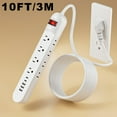 thumbnail image 2 of LEEYNEER 13-in-1 Red Switch Power Strip with 8 AC Outlets  3 USB Ports  2 Type-C Ports  Overload Protection  Side Plug Design  One-Key Mains Switch  Wall-Mountable  Flat Thin Plug  Suitab, 2 of 6