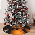 thumbnail image 7 of Lsque Five Nights At Freddy'S Print Christmas Tree Skirt, Tree Skirt with Ties or Velcro, Perfect for Holiday Decorations, Halloween, and New Year-48", 7 of 7