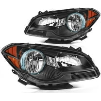 ECCPP Headlights Assembly For Chevrolet For Malibu 2008-2012 Driver and Passenger Side
