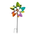 thumbnail image 3 of Molino de viento impermeable para niños, juguete decorativo de hierro, escultura de viento, molinillo de césped para balcón, jardín, fiesta, regalos. Estilo A, 3 of 8