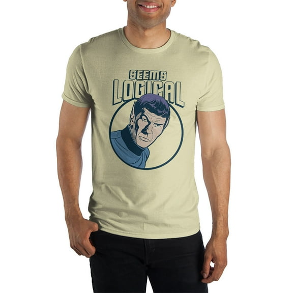 Bioworld Seems Logical Spock Tee-Medium