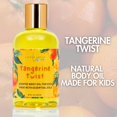 thumbnail image 4 of Tangerine Twist Kids Natural Body Oil - Hydrating, Soothing & Hypoallergenic for Sensitive Skin - 4 oz by LatherGreen, 4 of 11