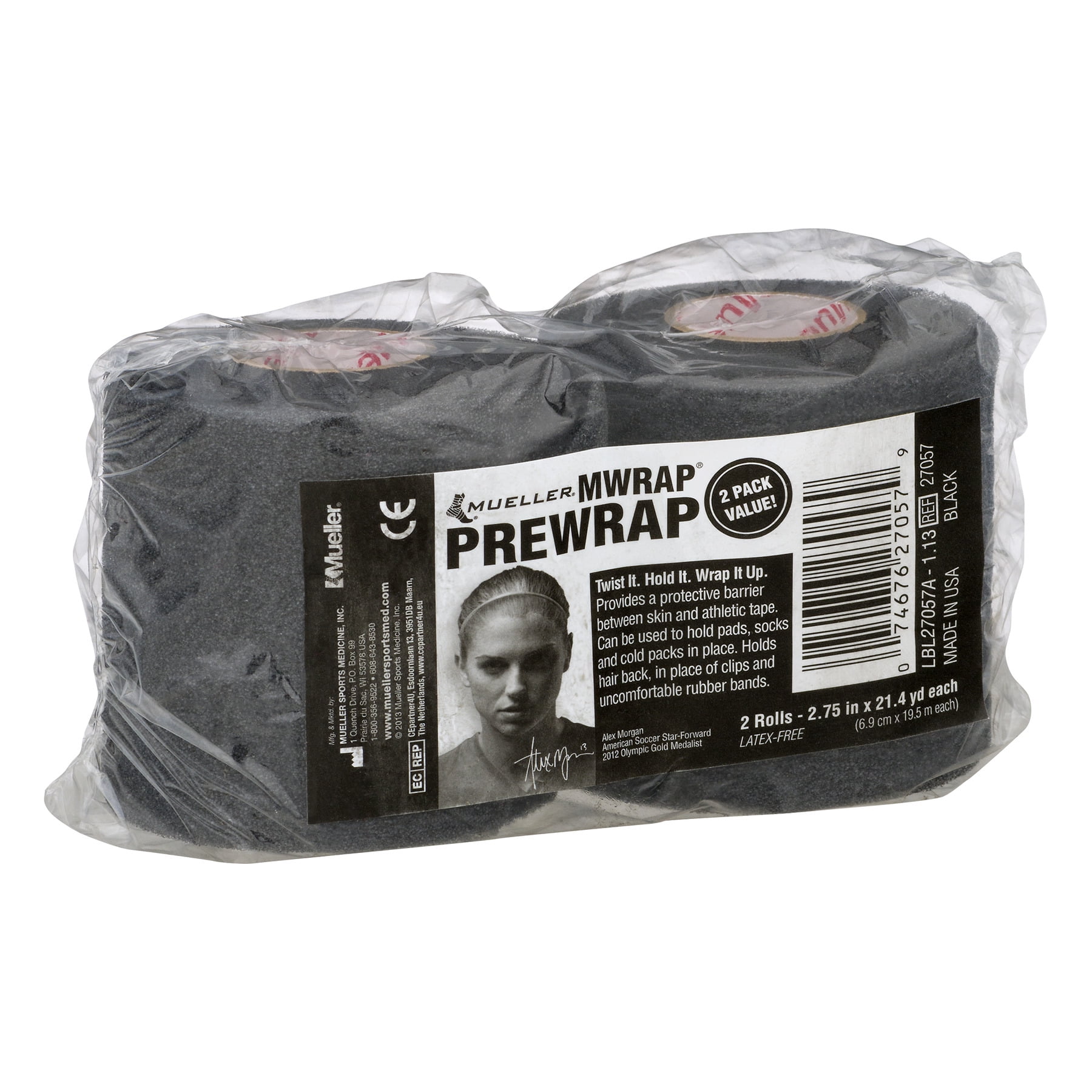 Mueller Sports Medicine Mwrap Pre-taping Foam Wrap - Black : Target