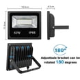 thumbnail image 4 of 1 Uds. Impermeable 15W 25W Bluetooth luz LED de inundación inteligente RGB Control de aplicación reflectores LED jardín fiesta paisaje iluminación de escenario, 4 of 5