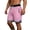 Pink, variant on HAJWOH Men’s Summer Drawstring Striped Shorts, Loose Fit Training Gym Lightweight Breathable Beach Shorts