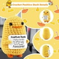 thumbnail image 2 of Easter Basket Essentials Stuffers Duck – Handmade Emotional Cheer Support Positive Funny Pickle Potato Nuggets for Men Women Friends Coworkers, Birthday for Him Her, 2 of 7