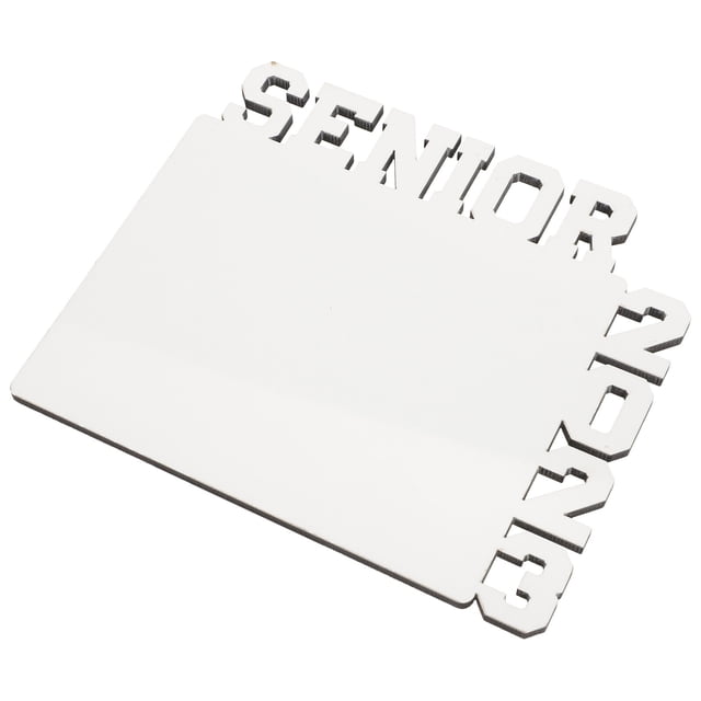 IFANLANDOR Graduation Party Centerpiece Sublimation Frames Graduation White MDF 1Set