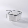 thumbnail image 2 of LXYFH Storage Containers Under $5 Fruit Vegetable Storage Containers For Fridge Draining Fresh Containers 3 In 1 Produce Savers Storage Containers Large Organizer Bins With Lid & Colander, 2 of 2