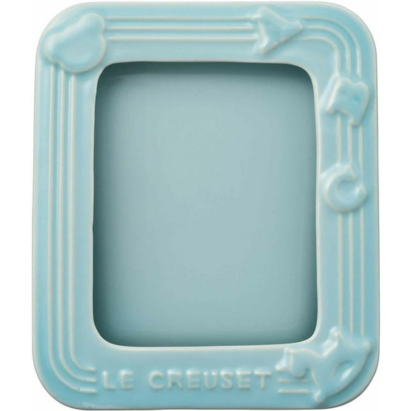Le Creuset Baby Photo Picture Frame Stoneware Pastel Blue