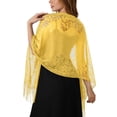thumbnail image 1 of Timeless Lace Shawl Wrap for Elegant Occasions | Versatile Evening Accessory for Bridesmaids and Guests, 1 of 5