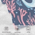 thumbnail image 5 of Yayeee 100% Cotton Hand Towels for Bathroom 16" x 28" Soft Absorbent Kitchen Towel, Light Blue Anchor, 5 of 7