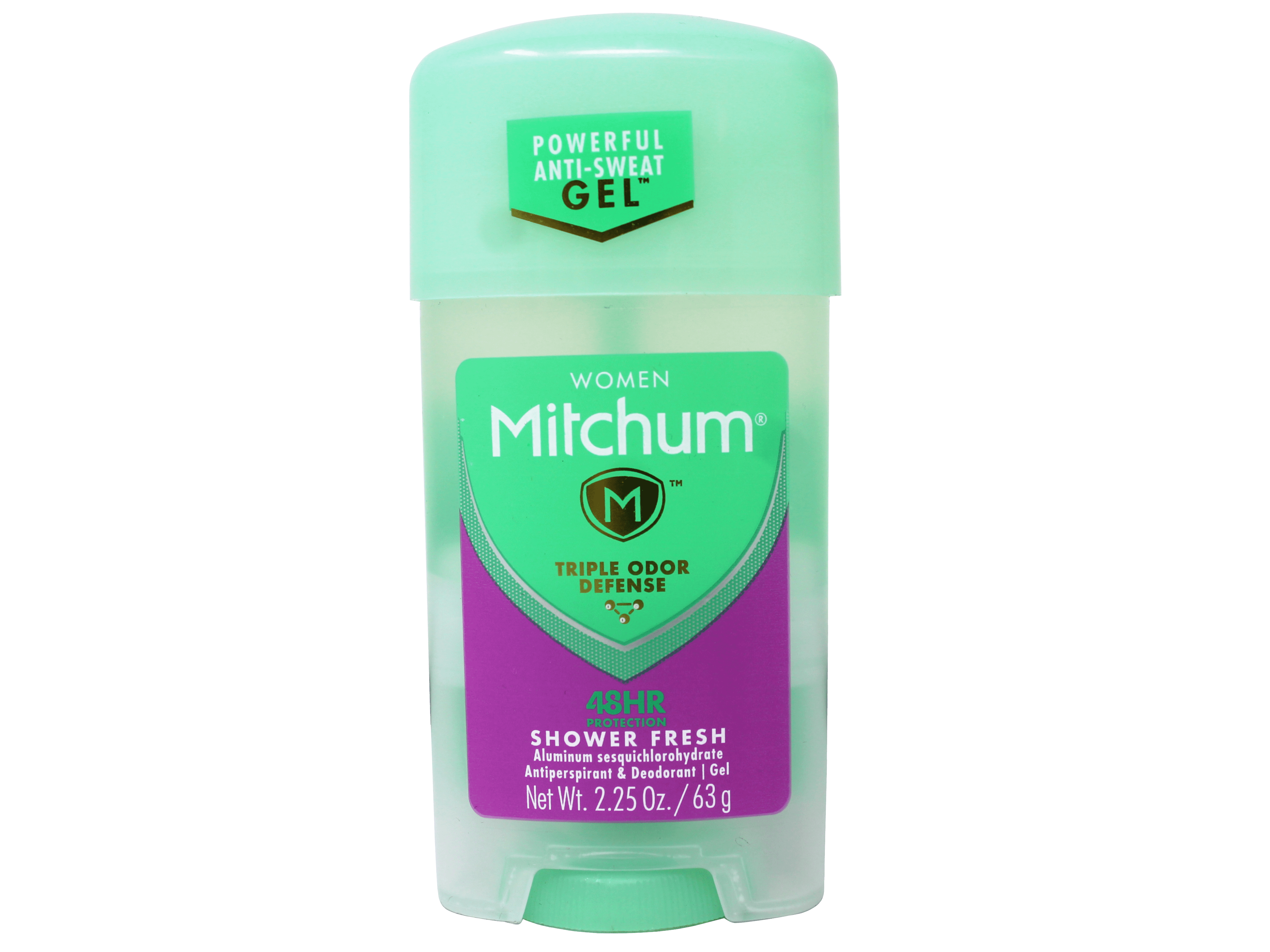 5 Pack - Mitchum Anti-Perspirant & Deodorant for Women Power Gel, Shower Fresh - 2.25 oz