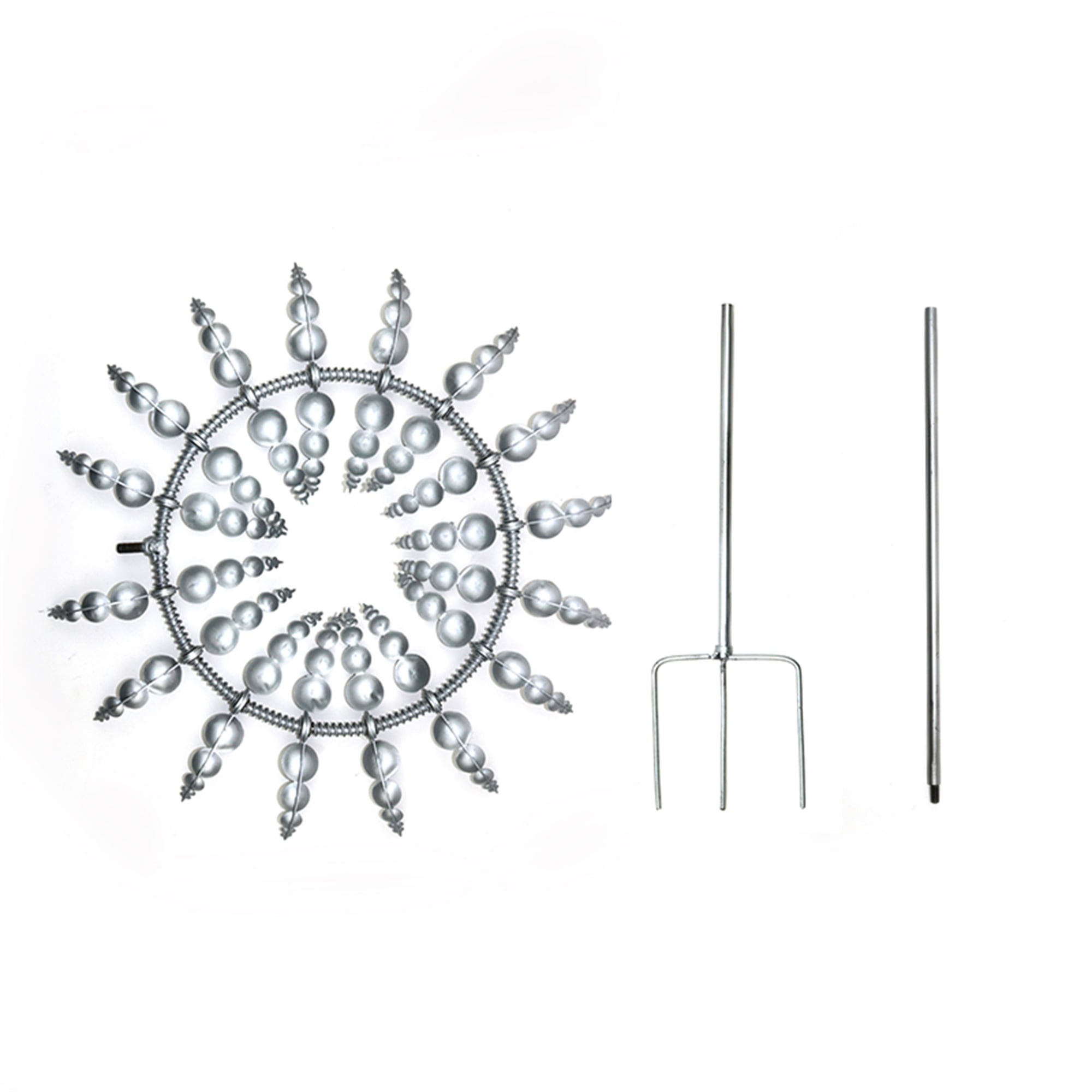 Biekopu Komoo Unique and Magical Metal Windmill, 3D Wind Powered