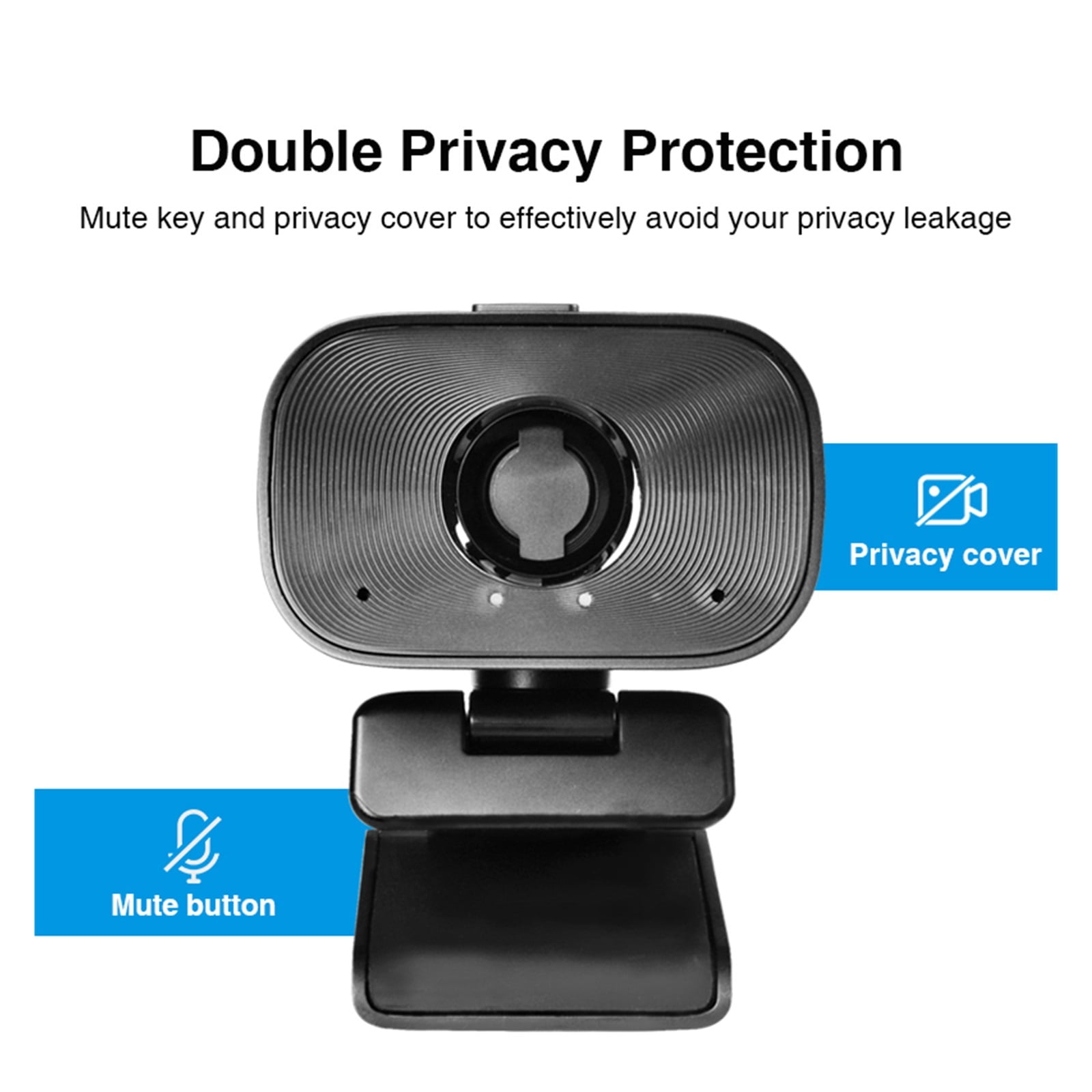 1080p All In 1 Remote Control USB Webcam With Loudspeaker For Online Teaching Video Conference Live Boardcast Camera ,HD Video