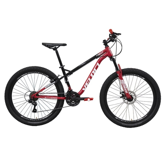 Bicicleta Veloci Riot Rodada 26 Rojo De Montaña