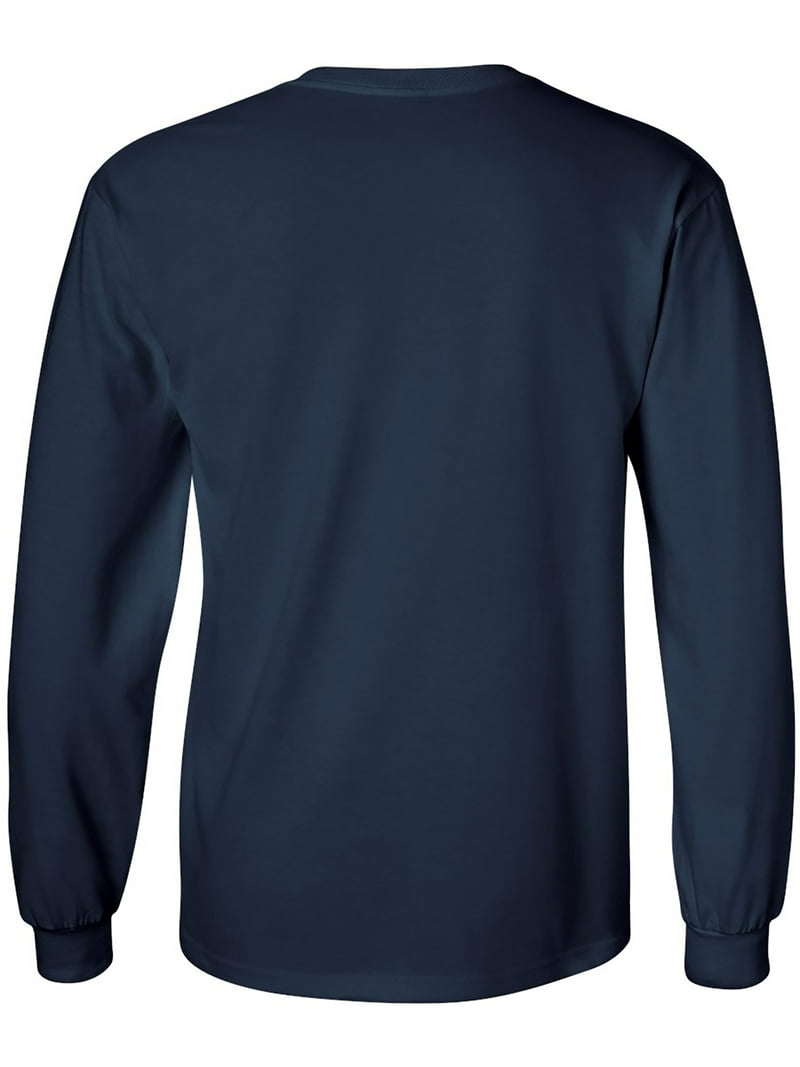 トップス wide dad Dad LONG-SLEEVE T-SHIRTS D.NVY Proud Navy Dad Long Sleeve T-Shirt in Navy - Walmart.com