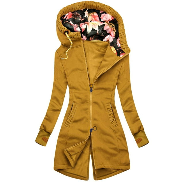 Women Solid Color Coat Button Down Overcoat Fluffy Jacket Long Sleeve Cardigan Warm Winter Overcoat Windproof Outer Coat